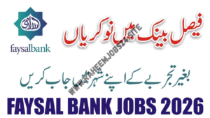 Faysal Bank Jobs