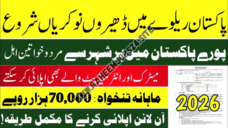Pakistan Railway Jobs