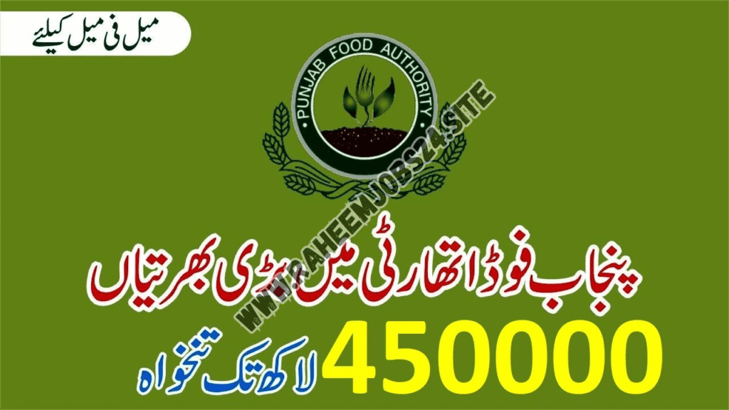 Punjab Food Authority Jobs